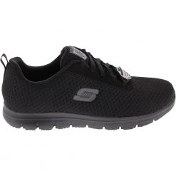 Skechers Work Bronaugh Non-Safety Toe Work Shoes - Womens Black