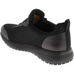 Skechers Work Squad Sr Non-Safety Toe Work Shoes - Womens Black -Rogan‘s Shoes shop SK 77222 BLK3