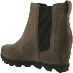 Sorel Boots Sorel Joan Of Arc Wedge 2 Casual Boots - Womens Grey -Rogan‘s Shoes shop SL 1808551 GRY3