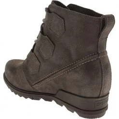 Sorel Boots Sorel Evie Lace Casual Boots - Womens Grey -Rogan‘s Shoes shop SL 1870421 BRN3