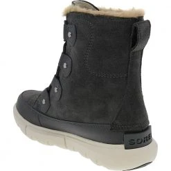 Sorel Boots Sorel Explorer 2 Joan Winter Boots - Womens Grey -Rogan‘s Shoes shop SL 1977491 GRY3