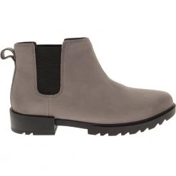 Sorel Boots Sorel Emelie 2 Chelsea Casual Boots - Womens Quarry Black