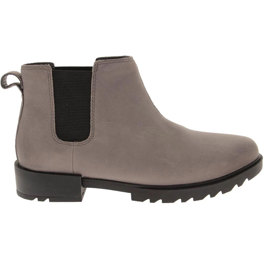 Sorel Boots Sorel Emelie 2 Chelsea Casual Boots - Womens Quarry Black 1 Sorel Boots Sorel Emelie 2 Chelsea Casual Boots - Womens Quarry Black
