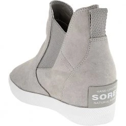 Sorel Boots Sorel Out N About Slip-On Wedge Womens Casual Boots Grey -Rogan‘s Shoes shop SL 2033021 GRY3