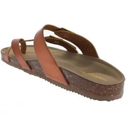 Madden Girl Bryceee Flip Flops - Womens Cognac -Rogan‘s Shoes shop SM BRYCEE BRN3