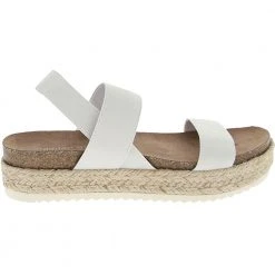 Madden Girl Cybell Sandals - Womens White