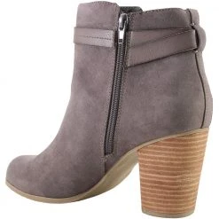Madden Girl Den Ankle Boots - Womens Grey -Rogan‘s Shoes shop SM DEN GRY3
