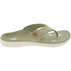 Spenco Insoles Spenco Yumi Believe Thong Flip Flops - Womens Olive