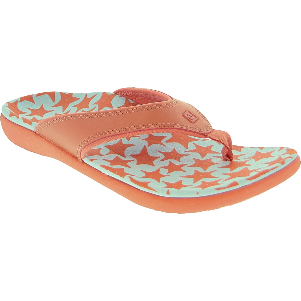 Spenco Insoles Spenco Yumi Ocean Thong Flip Flops - Womens Coral 2 Spenco Insoles Spenco Yumi Ocean Thong Flip Flops - Womens Coral - Image 2