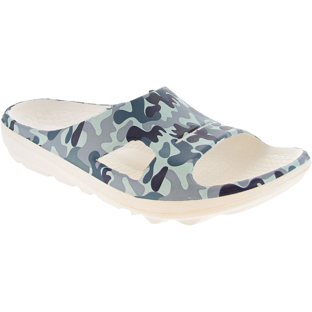 Spenco Insoles Spenco Fusion 2 Camo Flip Flops - Womens Blue 2 Spenco Insoles Spenco Fusion 2 Camo Flip Flops - Womens Blue - Image 2