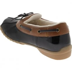 Sporto Patricia Rubber Boots - Womens Tan Black -Rogan‘s Shoes shop SP PATRICIA BLK3