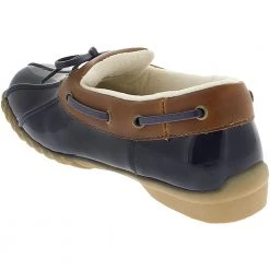 Sporto Patricia Rubber Boots - Womens Tan Navy -Rogan‘s Shoes shop SP PATRICIA NVY3