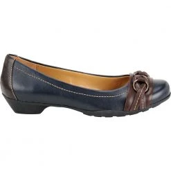 Softspots Posie Casual Shoes - Womens Navy Chocolate