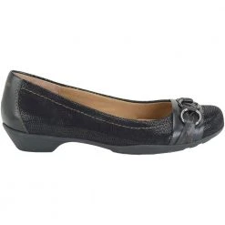 Softspots Posie Casual Shoes - Womens Black Fabric