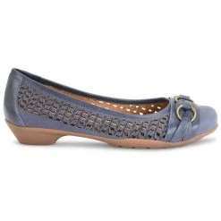 Softspots Posie Slip On Casual Shoes - Womens Navy