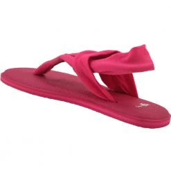 Sanuk Yoga Sling 2 Spectrum Flip Flops - Womens Pink -Rogan‘s Shoes shop SU 1020273 PNK3