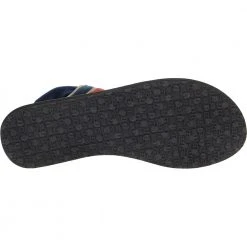 Sanuk Yoga Sling 2prints Flip Flops - Womens Sand Harbor Navy -Rogan‘s Shoes shop SU 1100698 NVY4