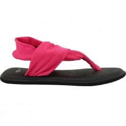 Sanuk Yoga Sling2 Flip Flops - Womens Magenta