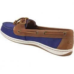 Sperry Firefish Canvas Boating Shoes - Womens Blue -Rogan‘s Shoes shop SY STS95798 BLU3