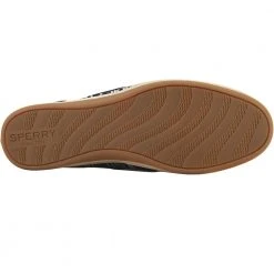 Sperry Koifish Denim Stripe Boat Shoes - Womens Navy -Rogan‘s Shoes shop SY STS98171 NVY4