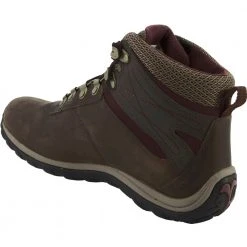 Timberland Norwood Mid Hiking Boots - Womens Dark Brown Maroon -Rogan‘s Shoes shop TB 9505A DBR3