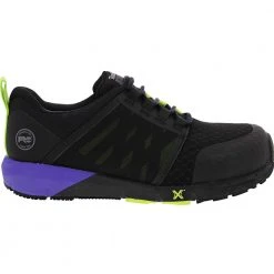 Timberland Pro Boots Timberland PRO Radius Composite Toe Work Shoes - Womens Black Purple