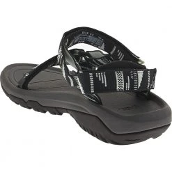 Teva Hurricane Xlt 2 Outdoor Sandals - Womens Black Black White -Rogan‘s Shoes shop TV 1019235 XXW3