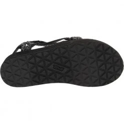 Teva Midform Universal Outdoor Sandals - Womens Black White -Rogan‘s Shoes shop TV 1090969 BWH4