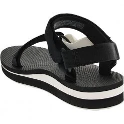 Teva Midform Universal Outdoor Sandals - Womens Black Black White -Rogan‘s Shoes shop TV 1090969 XXW3