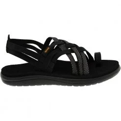 Teva Voya Strappy Water Sandals - Womens Black