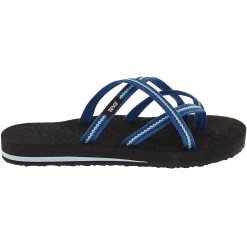 Teva Olowahu Flip Flop Sandals - Womens Blue Blue