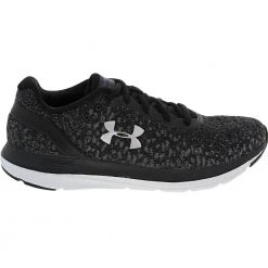 Under Armour Charged Impulse Knit Running Shoes - Womens Black