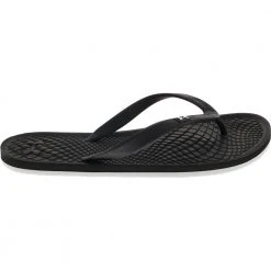 Under Armour Atlantic Dune T Flip Flops - Womens Black Grey