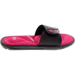 Under Armour Ignite 9 Sl Slide Sandals - Womens Black Pink