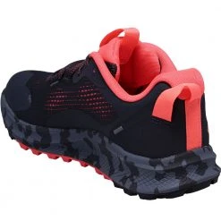 Under Armour Charged Bandit TR 2 Trail Running Shoes - Womens Grey Red -Rogan‘s Shoes shop UA 3024191 5003
