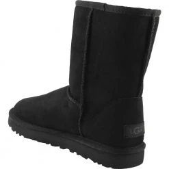 UGG Boots UGG Classic Short 2 Winter Boots - Womens Black -Rogan‘s Shoes shop UG 1016223 BLK3