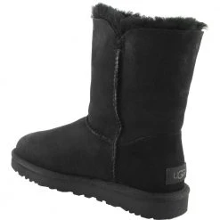 UGG Boots UGG Bailey Button 2 Winter Boots - Womens Black -Rogan‘s Shoes shop UG 1016226 BLK3