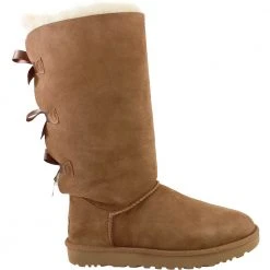 UGG Boots UGG Bailey Bow Tall 2 Winter Boots - Womens Chestnut