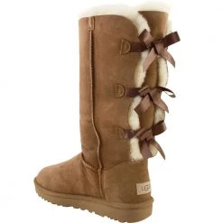 UGG Boots UGG Bailey Bow Tall 2 Winter Boots - Womens Chestnut -Rogan‘s Shoes shop UG 1016434 CHE3