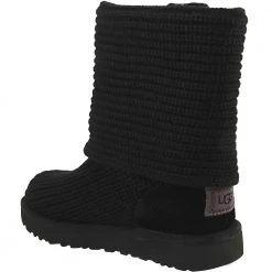 UGG Boots UGG Classic Cardy 2 Winter Boots - Womens Black -Rogan‘s Shoes shop UG 1016555 BLK3