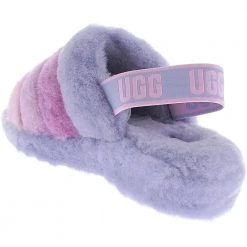UGG Boots UGG Fluff Yeah Slide Slippers - Womens Cornflower Multi -Rogan‘s Shoes shop UG 1095119 BLU3