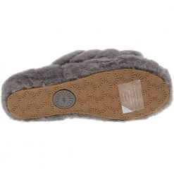 UGG Boots UGG Fluff Yeah Slide Slippers - Womens Charcoal -Rogan‘s Shoes shop UG 1095119 CHA4