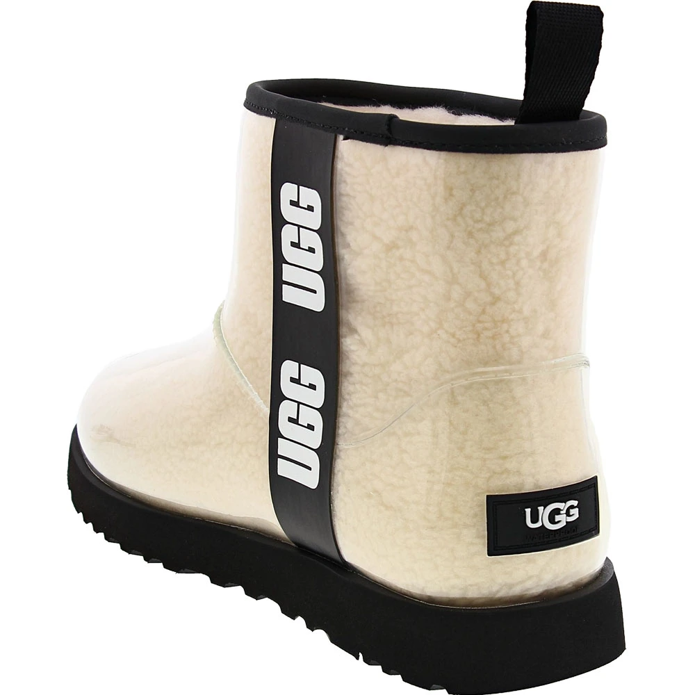 UGG Boots UGG Classic Clear Mini Winter Boots - Womens Natural 3 UGG Boots UGG Classic Clear Mini Winter Boots - Womens Natural - Image 3