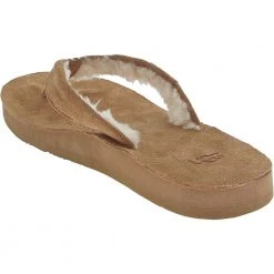 UGG Boots UGG Alvala Flip Flops - Womens Chestnut -Rogan‘s Shoes shop UG 1117290 CHE3