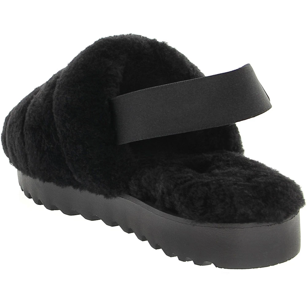 UGG Boots UGG Super Fluff Slipper Slippers - Womens Black 3 UGG Boots UGG Super Fluff Slipper Slippers - Womens Black - Image 3