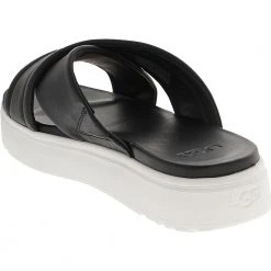 UGG Boots UGG Zayne Crossband Sandals - Womens Black -Rogan‘s Shoes shop UG 1128635 BLK3