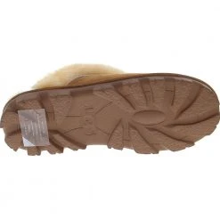 UGG Boots UGG Coquette Sheepskin 5125 Slippers - Womens Chestnut -Rogan‘s Shoes shop UG W5125 BRN4