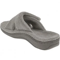 Vionic 26 Relax Slippers - Womens Light Grey -Rogan‘s Shoes shop VI 10000153 GRY3
