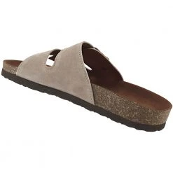 White Mountain Helga Sandals - Womens Taupe Suede -Rogan‘s Shoes shop WM 4897 TPE3