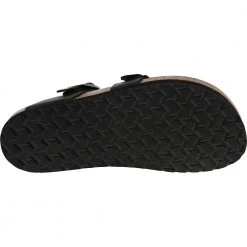White Mountain Gracie Sandals - Womens Black -Rogan‘s Shoes shop WM W26765 BLK4